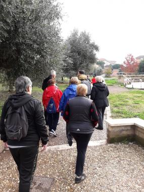 In cammino per le strade di Torre Spaccata